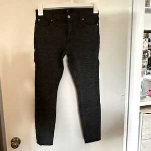 7 For All Mankind Gray Skinny Pants